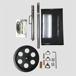 Heavy Duty Stainless Steel Arm Rest - Round Base thumbnail 6