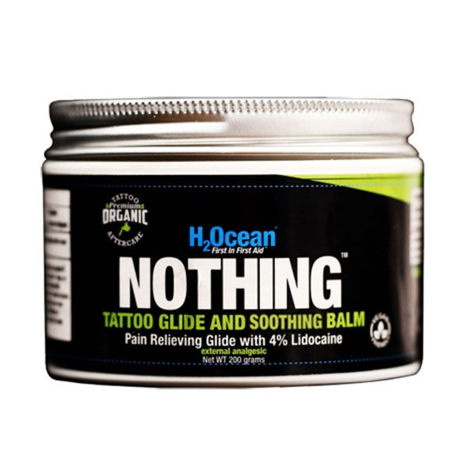 NOTHING Tattoo Glide and Soothing Balm w/ Lidocaine - H2Ocean
