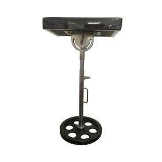 Heavy Duty Stainless Steel Arm Rest - Round Base thumbnail 3